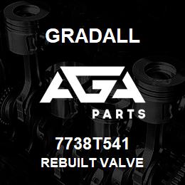 7738T541 Gradall REBUILT VALVE | AGA Parts