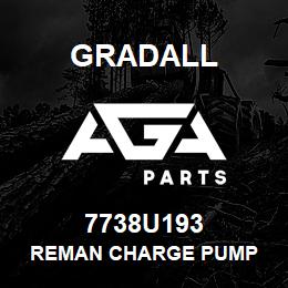 7738U193 Gradall REMAN CHARGE PUMP | AGA Parts