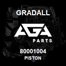 80001004 Gradall PISTON | AGA Parts