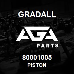 80001005 Gradall PISTON | AGA Parts