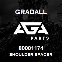 80001174 Gradall SHOULDER SPACER | AGA Parts