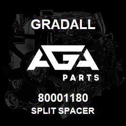 80001180 Gradall SPLIT SPACER | AGA Parts