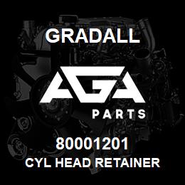 80001201 Gradall CYL HEAD RETAINER | AGA Parts