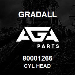 80001266 Gradall CYL HEAD | AGA Parts