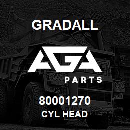 80001270 Gradall CYL HEAD | AGA Parts