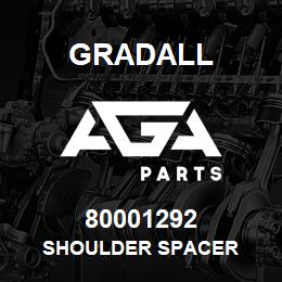 80001292 Gradall SHOULDER SPACER | AGA Parts