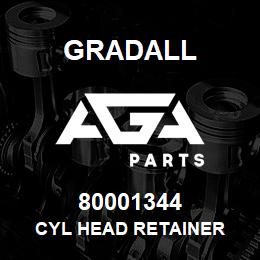 80001344 Gradall CYL HEAD RETAINER | AGA Parts