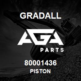 80001436 Gradall PISTON | AGA Parts