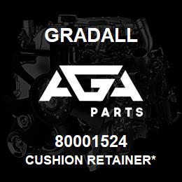 80001524 Gradall CUSHION RETAINER* | AGA Parts