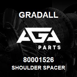 80001526 Gradall SHOULDER SPACER | AGA Parts