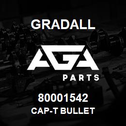 80001542 Gradall CAP-T BULLET | AGA Parts