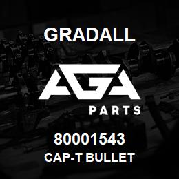 80001543 Gradall CAP-T BULLET | AGA Parts