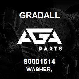 80001614 Gradall WASHER, | AGA Parts