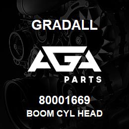 80001669 Gradall BOOM CYL HEAD | AGA Parts