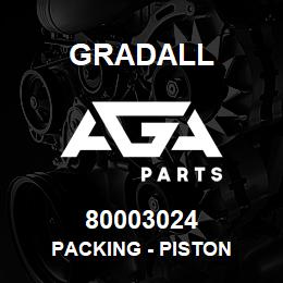 80003024 Gradall PACKING - PISTON | AGA Parts