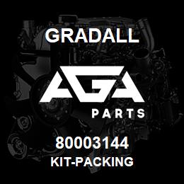 80003144 Gradall KIT-PACKING | AGA Parts