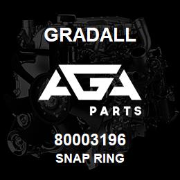 80003196 Gradall SNAP RING | AGA Parts