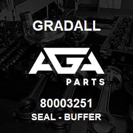 80003251 Gradall SEAL - BUFFER | AGA Parts