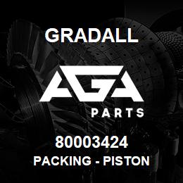 80003424 Gradall PACKING - PISTON | AGA Parts