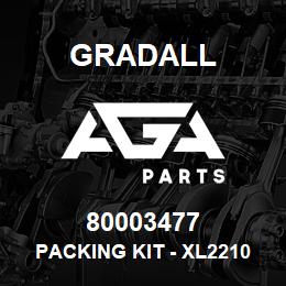 80003477 Gradall PACKING KIT - XL2210 HIGH | AGA Parts