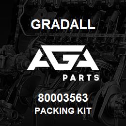 80003563 Gradall PACKING KIT | AGA Parts