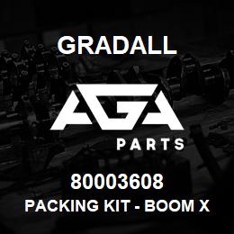 80003608 Gradall PACKING KIT - BOOM XL3100 REV | AGA Parts