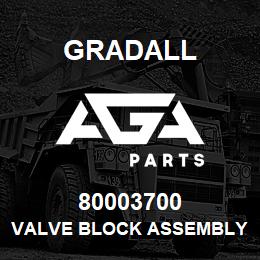 80003700 Gradall VALVE BLOCK ASSEMBLY | AGA Parts