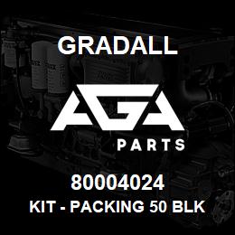 80004024 Gradall KIT - PACKING 50 BLKT 5.022 | AGA Parts