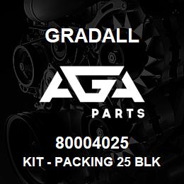 80004025 Gradall KIT - PACKING 25 BLKT 5.022 | AGA Parts