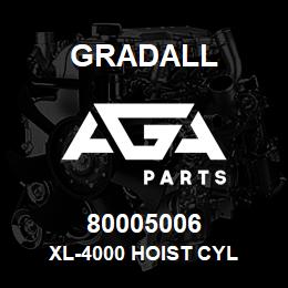 80005006 Gradall XL-4000 HOIST CYL | AGA Parts