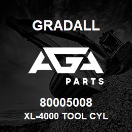 80005008 Gradall XL-4000 TOOL CYL | AGA Parts