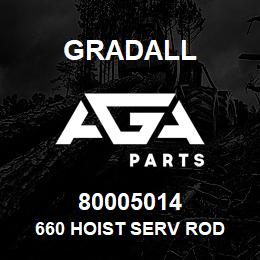 80005014 Gradall 660 HOIST SERV ROD | AGA Parts