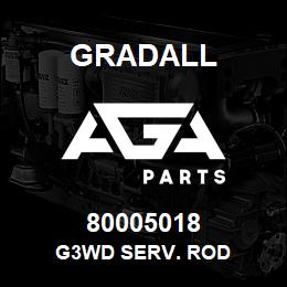 80005018 Gradall G3WD SERV. ROD | AGA Parts