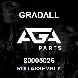 80005026 Gradall ROD ASSEMBLY | AGA Parts