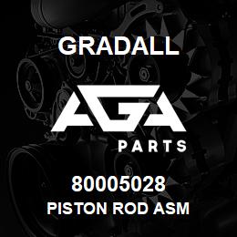 80005028 Gradall PISTON ROD ASM | AGA Parts