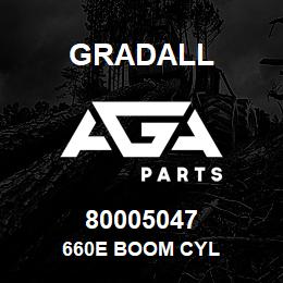 80005047 Gradall 660E BOOM CYL | AGA Parts