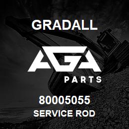 80005055 Gradall SERVICE ROD | AGA Parts