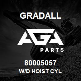 80005057 Gradall W/D HOIST CYL | AGA Parts