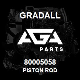 80005058 Gradall PISTON ROD | AGA Parts