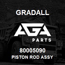 80005090 Gradall PISTON ROD ASSY | AGA Parts