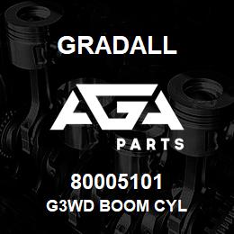 80005101 Gradall G3WD BOOM CYL | AGA Parts