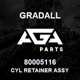 80005116 Gradall CYL RETAINER ASSY | AGA Parts