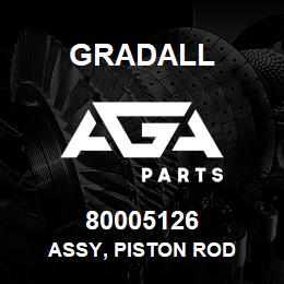 80005126 Gradall ASSY, PISTON ROD | AGA Parts