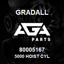 80005167 Gradall 5000 HOIST CYL | AGA Parts