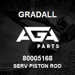 80005168 Gradall SERV PISTON ROD | AGA Parts