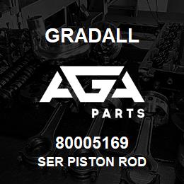 80005169 Gradall SER PISTON ROD | AGA Parts