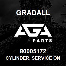 80005172 Gradall CYLINDER, SERVICE ONLY | AGA Parts