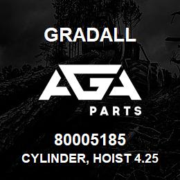 80005185 Gradall CYLINDER, HOIST 4.25 X 31.00 | AGA Parts