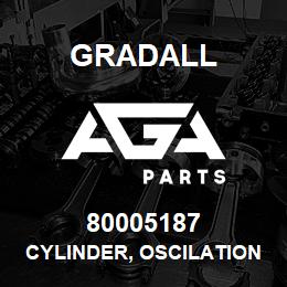 80005187 Gradall CYLINDER, OSCILATION 4.528 X | AGA Parts