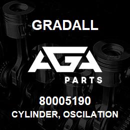 80005190 Gradall CYLINDER, OSCILATION | AGA Parts